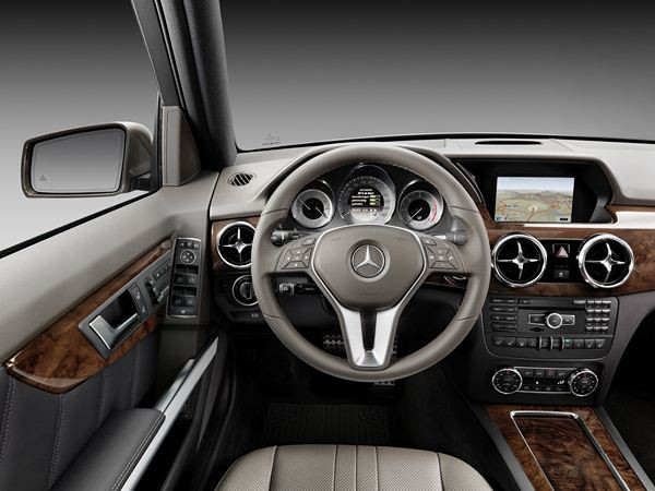 Le Mercedes GLK s'offre un léger restylage de mi-parcours