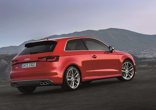 Une nouvelle Audi S3 de 300 ch avec un couple de 380 Nm