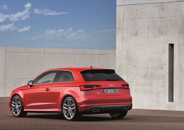 Une nouvelle Audi S3 de 300 ch avec un couple de 380 Nm