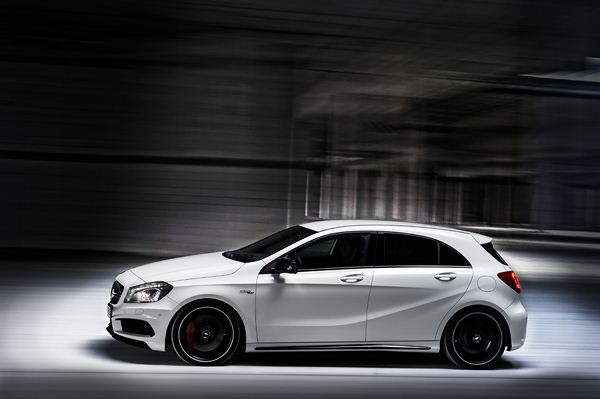 La Mercedes Classe A en mode AMG avec un moteur turbo de 360 ch
