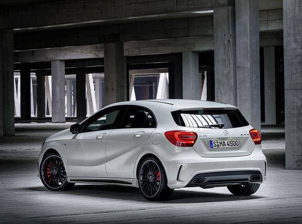 La Mercedes Classe A en mode AMG avec un moteur turbo de 360 ch