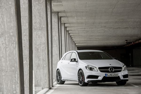 La Mercedes Classe A en mode AMG avec un moteur turbo de 360 ch