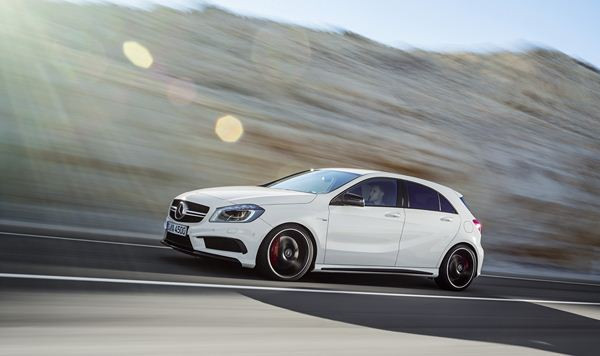 La Mercedes Classe A en mode AMG avec un moteur turbo de 360 ch