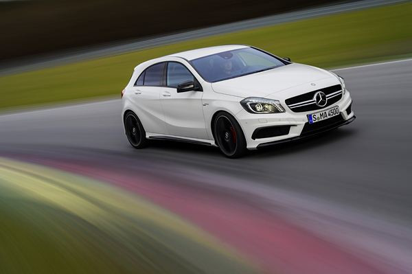 La Mercedes Classe A en mode AMG avec un moteur turbo de 360 ch