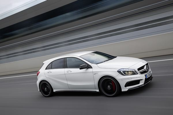La Mercedes Classe A en mode AMG avec un moteur turbo de 360 ch