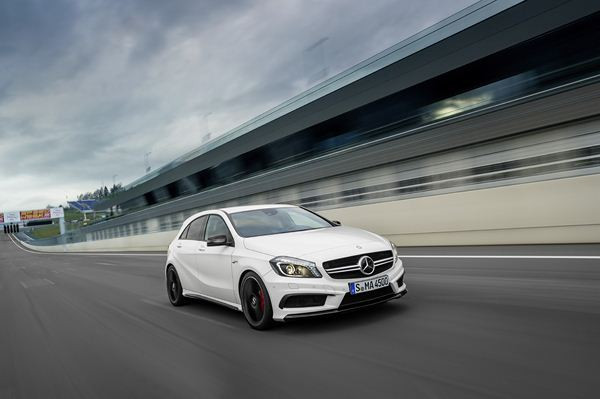 La Mercedes Classe A en mode AMG avec un moteur turbo de 360 ch