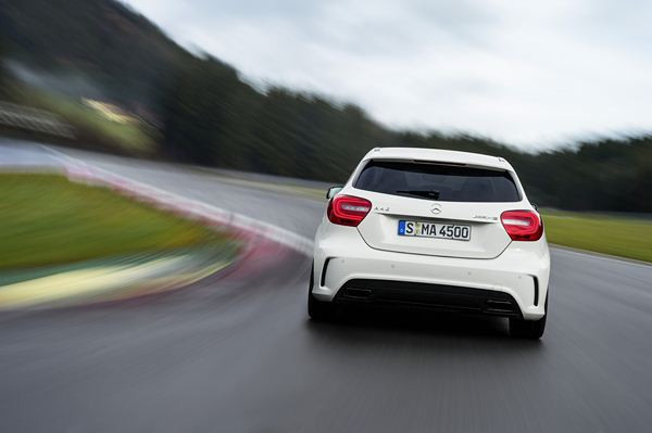 La Mercedes Classe A en mode AMG avec un moteur turbo de 360 ch