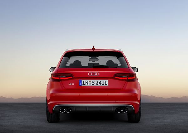 Une nouvelle Audi S3 Sportback de 300 ch avec un couple de 380 Nm