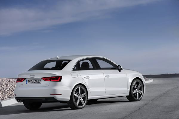 L’Audi A3 Berline en approche