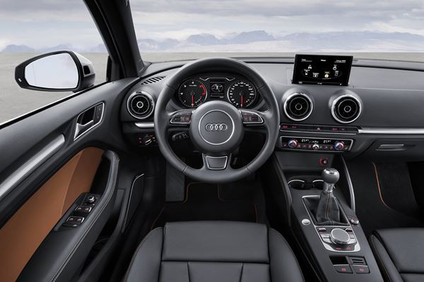 L’Audi A3 Berline en approche