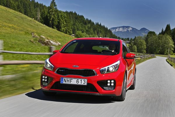 Le nouveau coupé trois portes Kia Pro Cee’d GT en approche