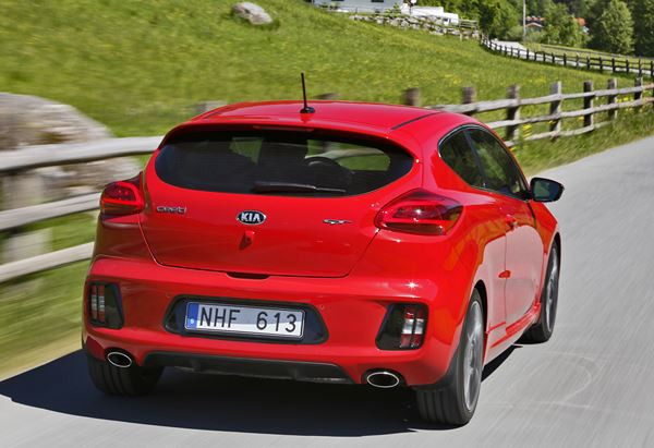 Le nouveau coupé trois portes Kia Pro Cee’d GT en approche