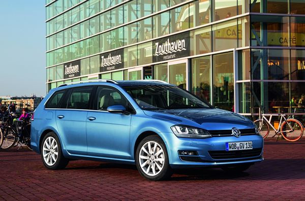 La nouvelle Volkswagen Golf SW dispose d'un volume de chargement de 605 litres