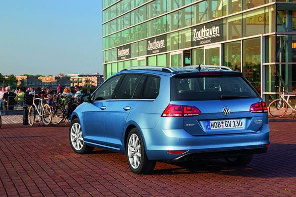 La nouvelle Volkswagen Golf SW dispose d'un volume de chargement de 605 litres