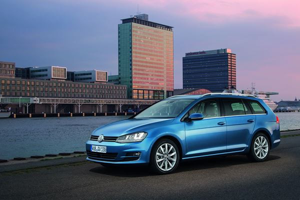La nouvelle Volkswagen Golf SW dispose d'un volume de chargement de 605 litres