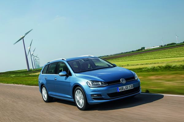La nouvelle Volkswagen Golf SW dispose d'un volume de chargement de 605 litres