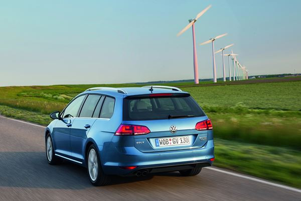 La nouvelle Volkswagen Golf SW dispose d'un volume de chargement de 605 litres