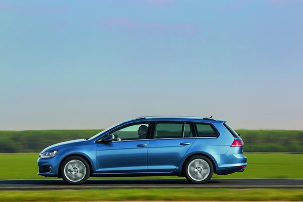 La nouvelle Volkswagen Golf SW dispose d'un volume de chargement de 605 litres
