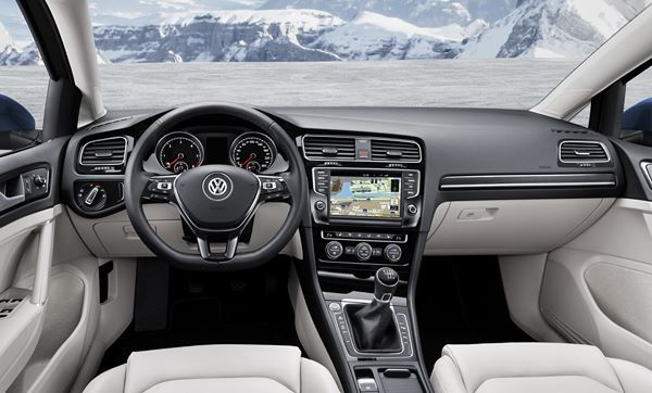 La nouvelle Volkswagen Golf SW dispose d'un volume de chargement de 605 litres