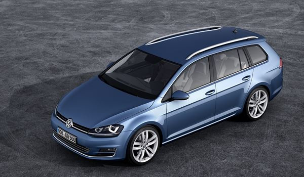 La nouvelle Volkswagen Golf SW dispose d'un volume de chargement de 605 litres