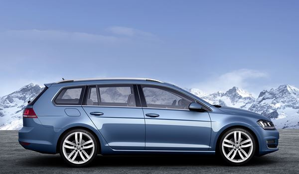 La nouvelle Volkswagen Golf SW dispose d'un volume de chargement de 605 litres