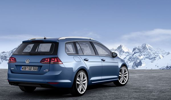 La nouvelle Volkswagen Golf SW dispose d'un volume de chargement de 605 litres