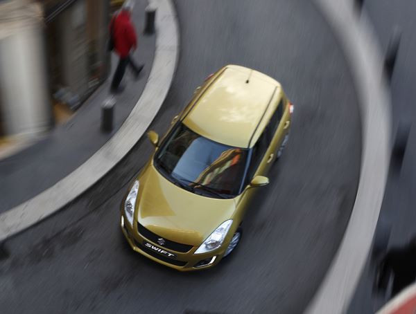 La Suzuki Swift peaufine son style