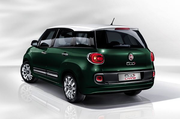 La Fiat 500L Living rallongée pour offrir une configuration 5 plus 2 places