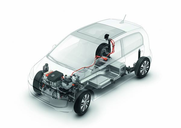 La Volkswagen e-up! électrique cinq portes disponible à la vente