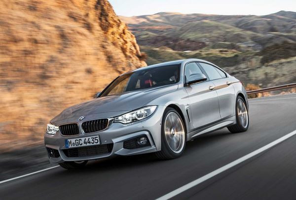 La BMW Série 4 en mode coupé quatre portes fait son apparition