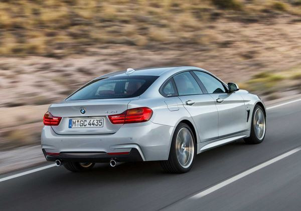 La BMW Série 4 en mode coupé quatre portes fait son apparition