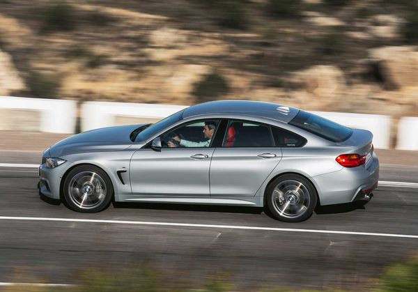 La BMW Série 4 en mode coupé quatre portes fait son apparition
