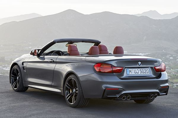 La BMW M4 Cabriolet à moteur six cylindres débite une puissance de 431 ch