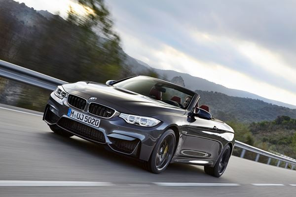 La BMW M4 Cabriolet à moteur six cylindres débite une puissance de 431 ch