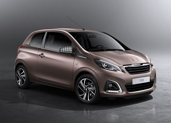 La nouvelle Peugeot 108 s'habille d'un design chic et racé