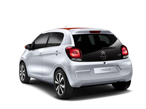 Une nouvelle Citroën C1 à la face avant souriante