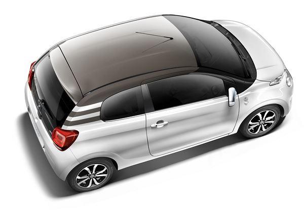 Une nouvelle Citroën C1 à la face avant souriante