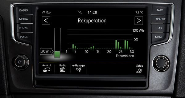 Volkswagen e-Golf: 36 790 euros pour une conduite électrique avec 190 km d'autonomie