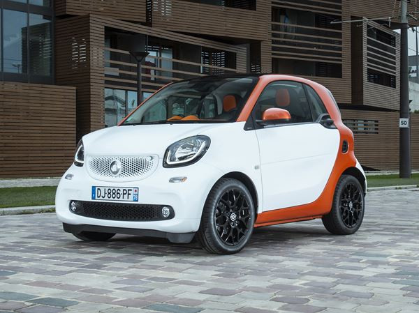 La petite smart fortwo entend rester la plus agile en ville