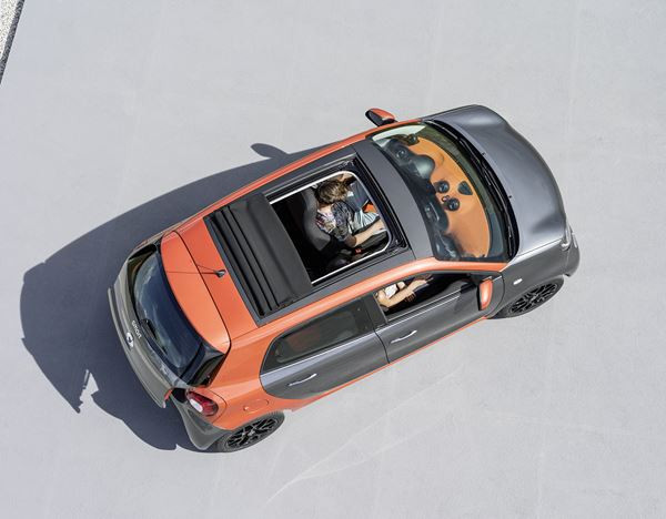 La smart forfour répond à des besoins rationnels sous des lignes émotionnelles