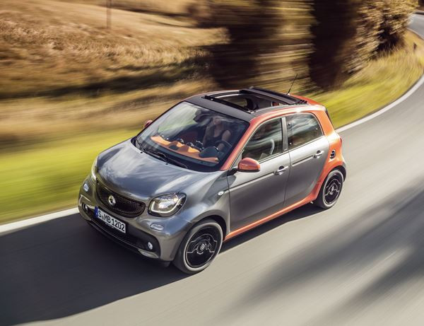 La smart forfour répond à des besoins rationnels sous des lignes émotionnelles
