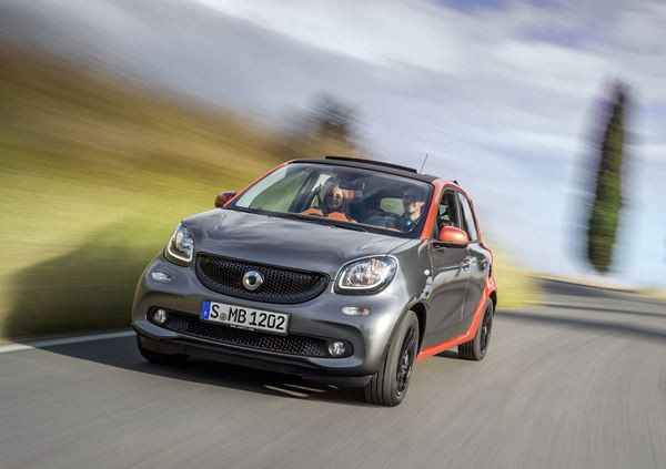 La smart forfour répond à des besoins rationnels sous des lignes émotionnelles