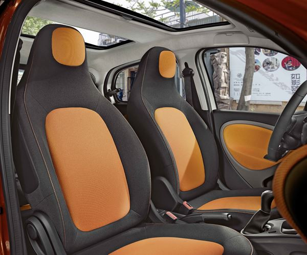 La smart forfour répond à des besoins rationnels sous des lignes émotionnelles