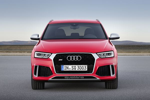 L’Audi RS Q3 restylée développe 340 ch et un couple de 450 Nm
