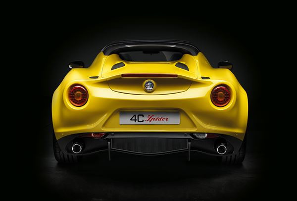 L'Alfa Romeo 4C Spider offre des performances de haut niveau