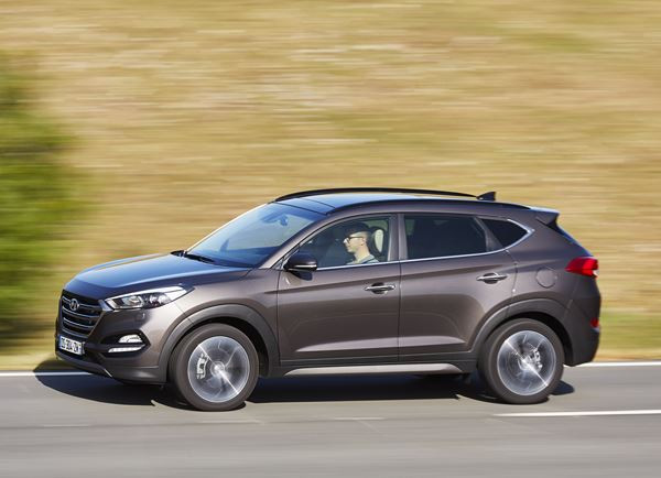 Le Hyundai Tucson affiche une allure athlétique