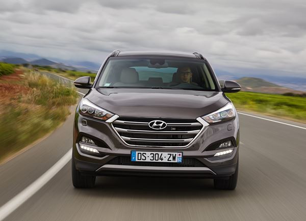 Le Hyundai Tucson affiche une allure athlétique