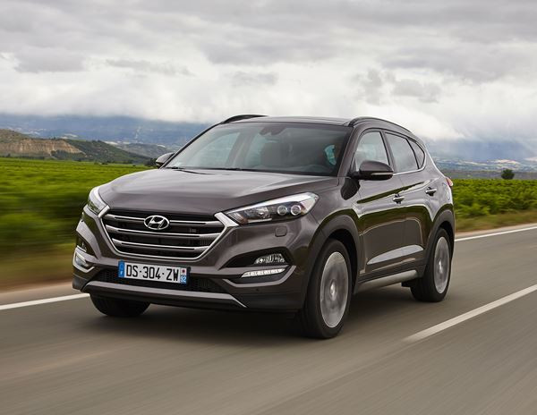 Le Hyundai Tucson affiche une allure athlétique