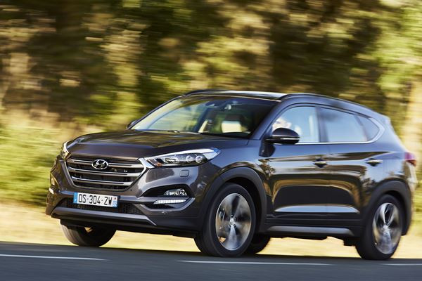 Le Hyundai Tucson affiche une allure athlétique