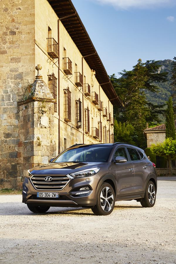 Le Hyundai Tucson affiche une allure athlétique